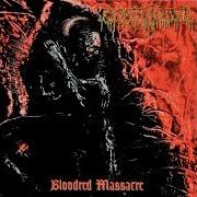 Le texte musical DARK DIMENSION de FLESHCRAWL est également présent dans l'album Bloodred massacre (1997)