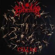 Le texte musical BLEEDING THE BLUE FLAME de GEHENNA est également présent dans l'album Malice - our third spell (1996)