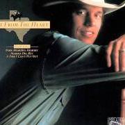 Le texte musical HER GOODBYE HIT ME IN THE HEART de GEORGE STRAIT est également présent dans l'album Strait country (1981)