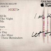 Le texte musical THESE DAYS ARE MINE de I AM KLOOT est également présent dans l'album Let it all in (2013)
