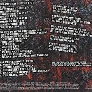 Le texte musical THE CRUCIFIED de IMPALED NAZARENE est également présent dans l'album Decade of decadence (2001)