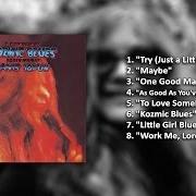 Le texte musical MAYBE de JANIS JOPLIN est également présent dans l'album I got dem ol? kozmic blues again mama! (1969)