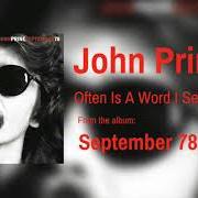 Le texte musical ANGEL FROM MONTGOMERY de JOHN PRINE est également présent dans l'album September 78 (2017)