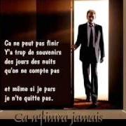 Le texte musical JE TIENDRAI BON de JOHNNY HALLYDAY est également présent dans l'album Ca ne finira jamais (2008)