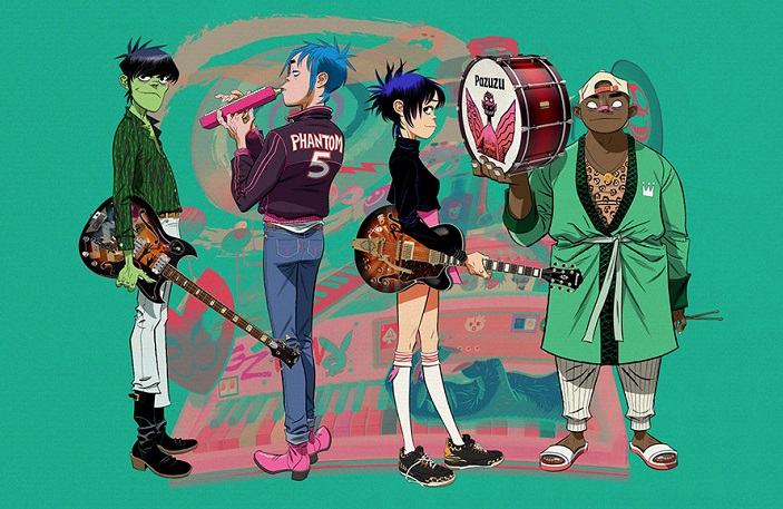 Les Gorillaz célèbrent 20 ans d'activité